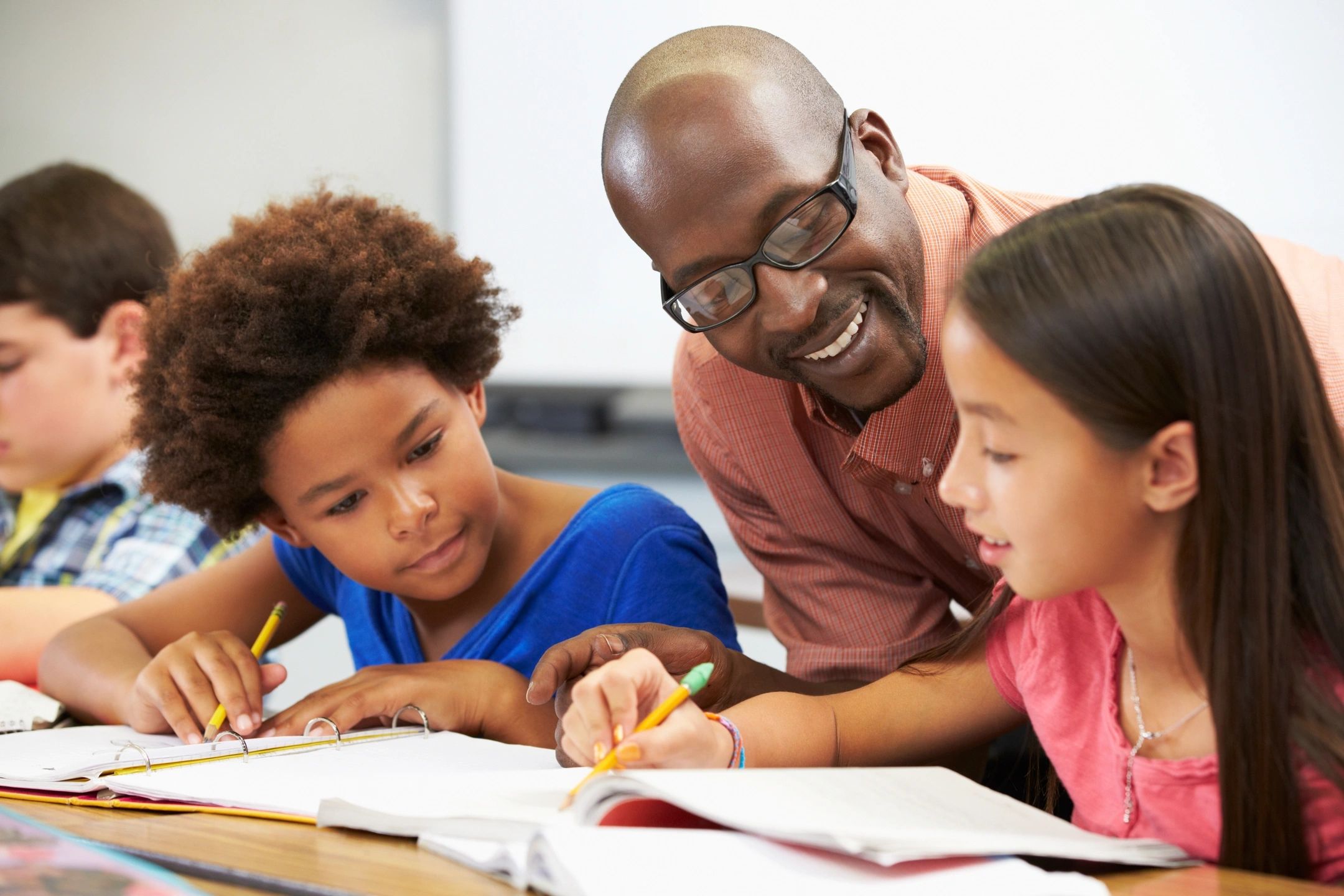 Local writer helps at school